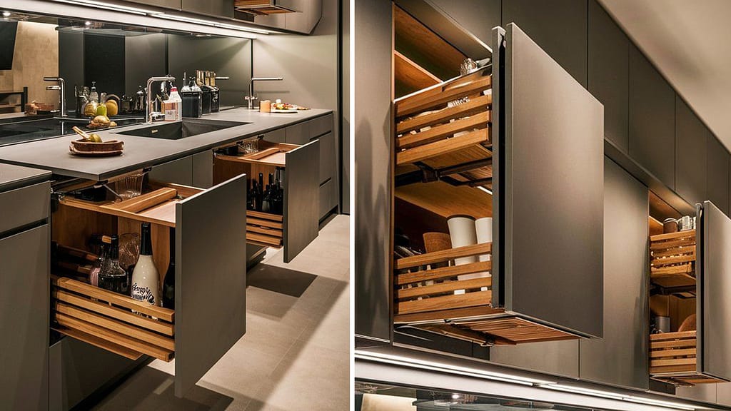 Smart Kitchen Cabinets
