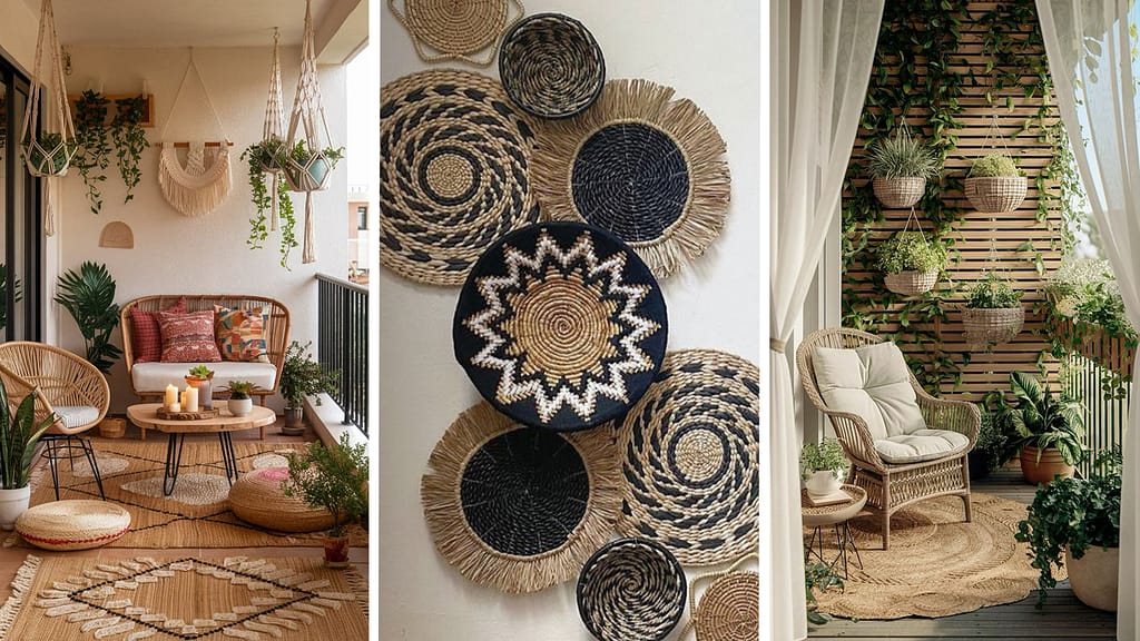 Boho Look in Balcony