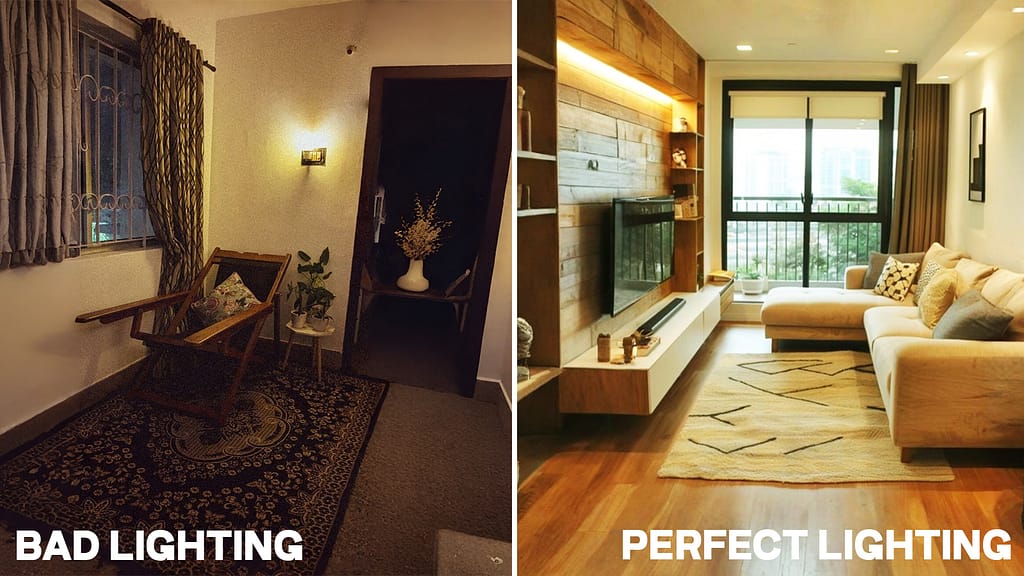 Lighting in Room