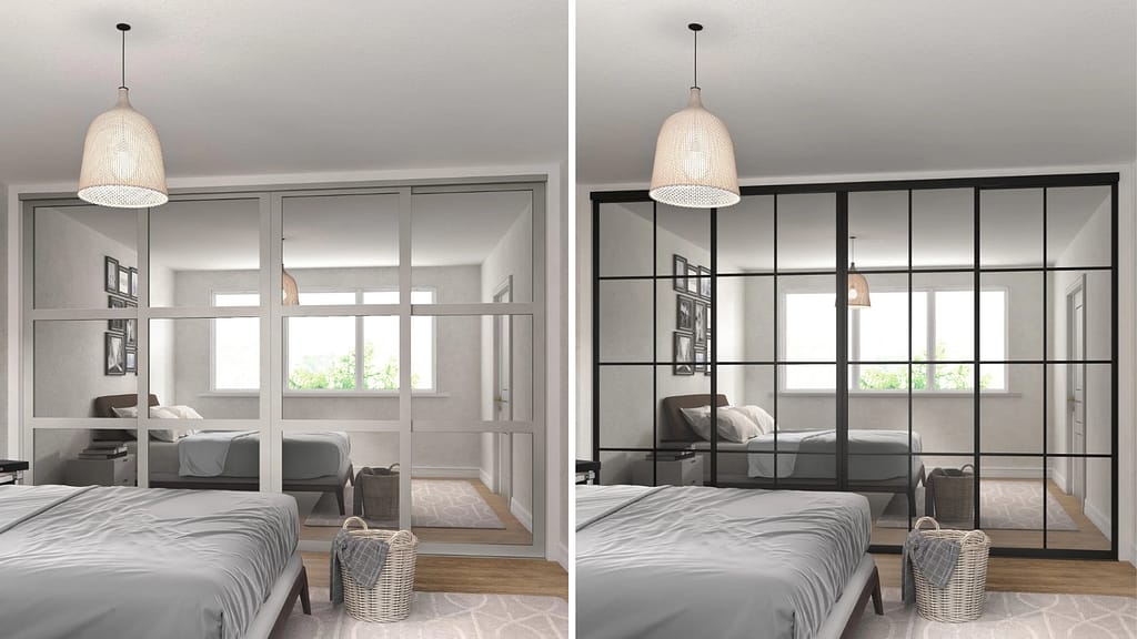 Wardrobe with mirror ideas