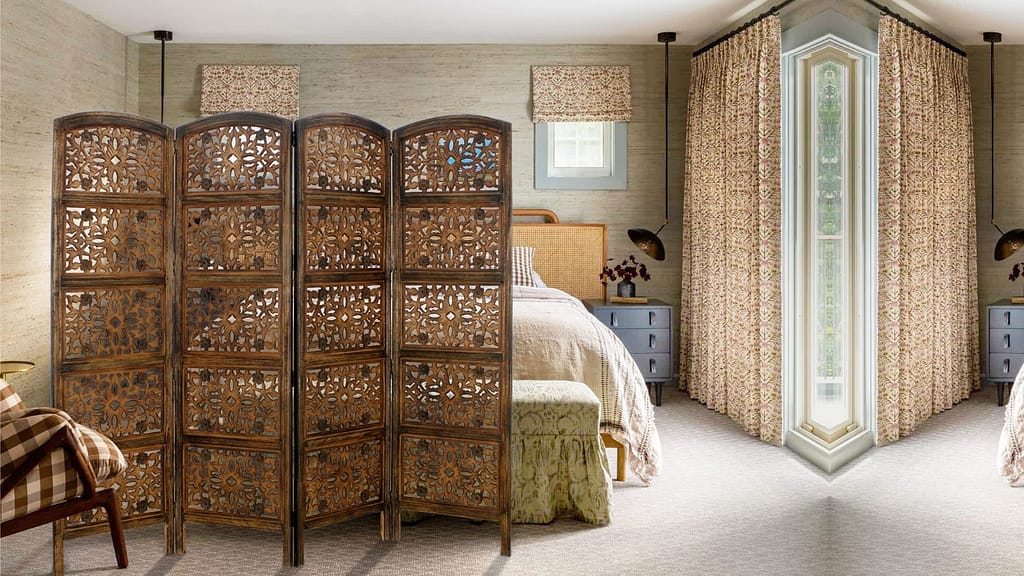 Wooden Partition Design for Home Interior