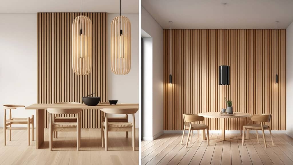 Wooden Slats for Home Interior