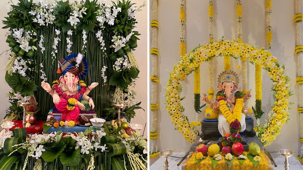 Ganpati Decoration Ideas for Home