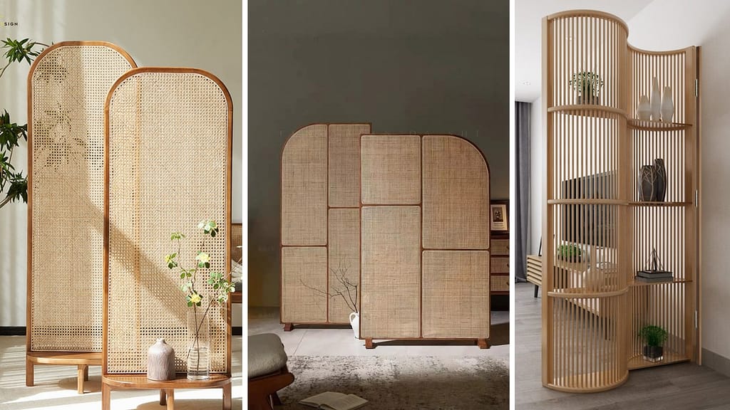 Wooden Partition Design for Home