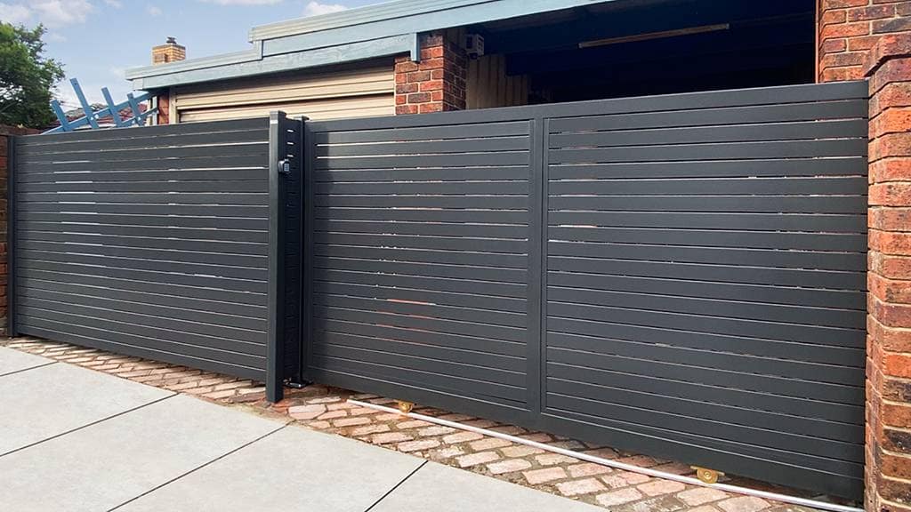 Aluminium Screen Main Gate for Homes