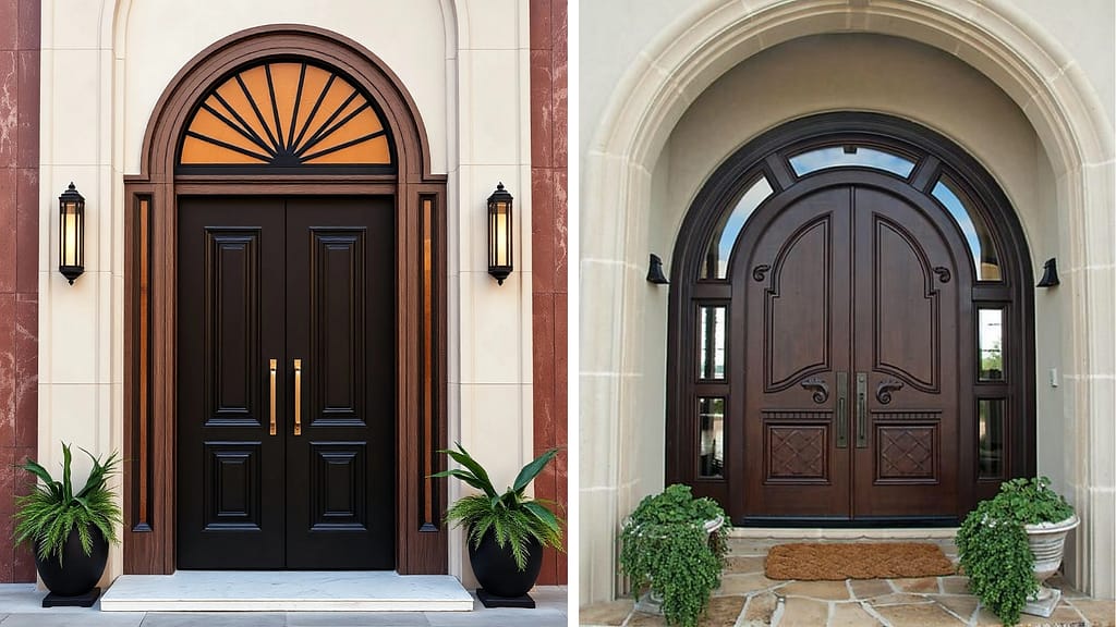 Arch-Style Main Gate Door Ideas