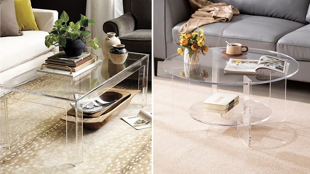 Designer Acrylic Coffee Table