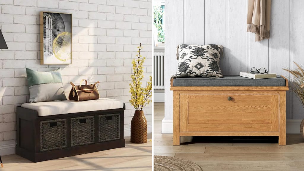 Benches with Storage Design
