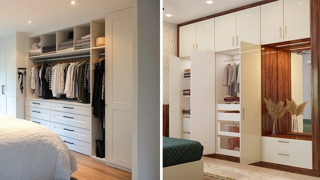 Built-in Wardrobe Designs for couples