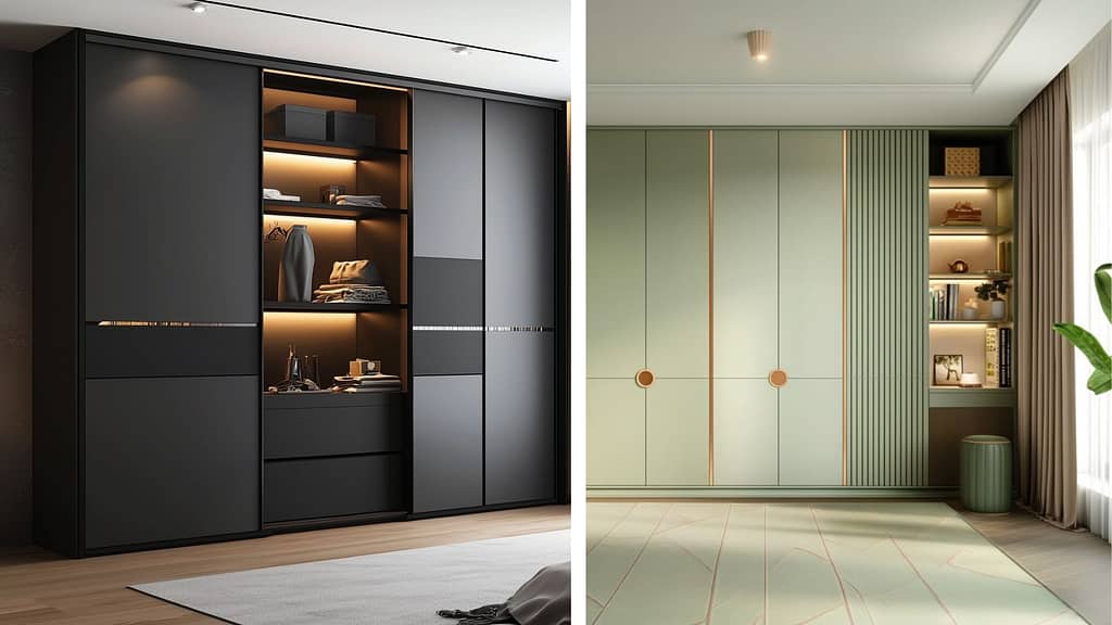 Customized Wardrobes for Small Apartments Interior