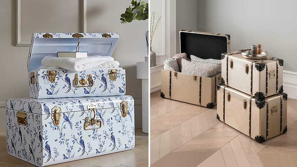 Decorative Trunks for Modern Bedroom Design