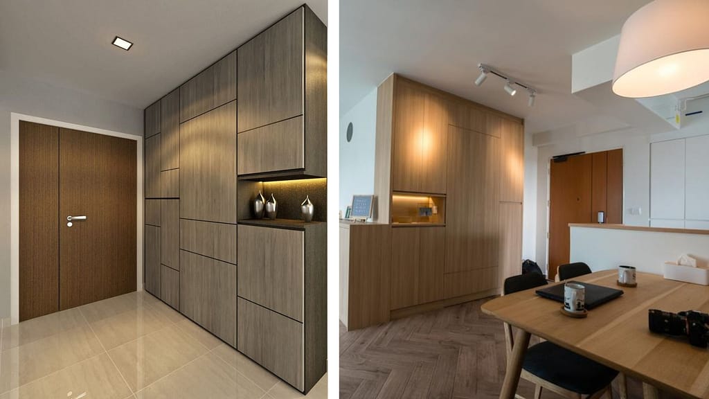 Hidden Storage for Small Apartment