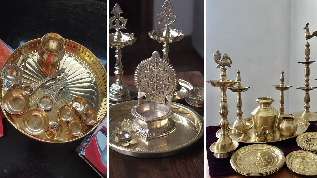 Cleaning Pooja Items for Diwali Festive - Opalspace