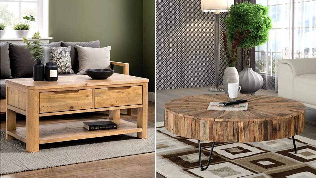 Reclaimed Wooden Coffee Table