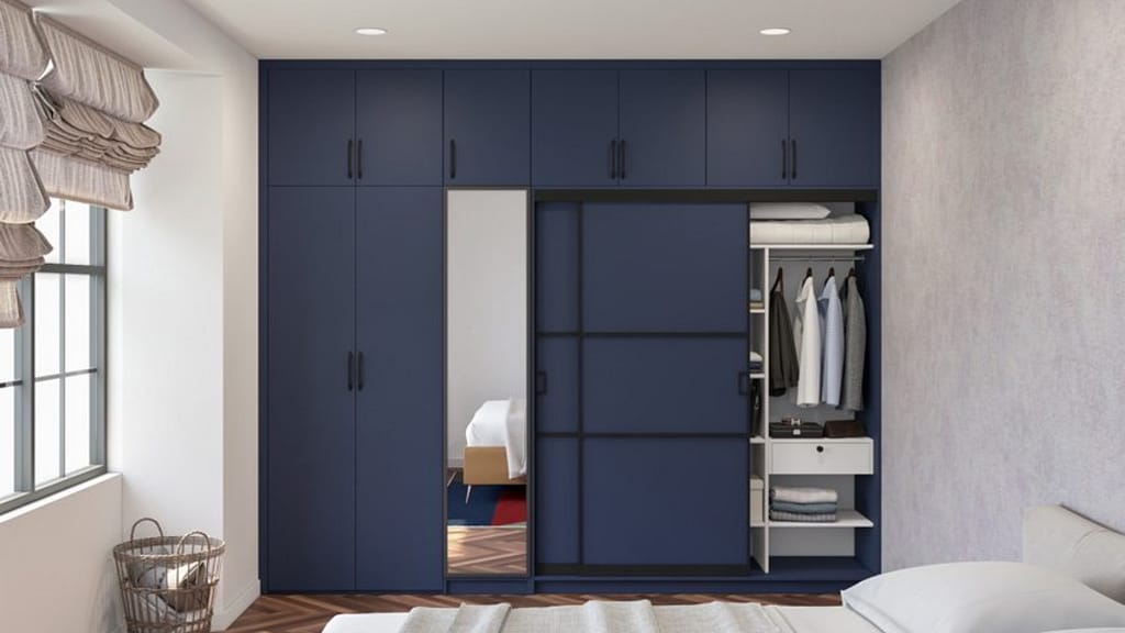 Mirror Wardrobe Design for Small Bedroom