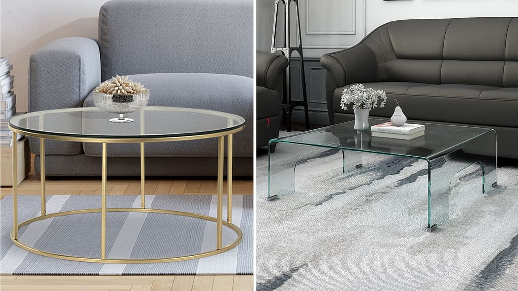 Designer Glass Coffee Table
