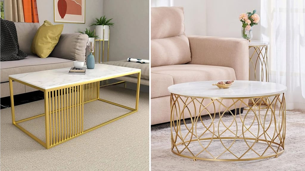 Designer Metal Coffee Table