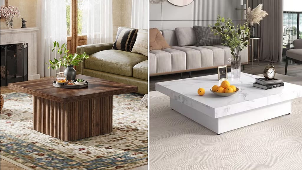 Simple Square Coffee Table