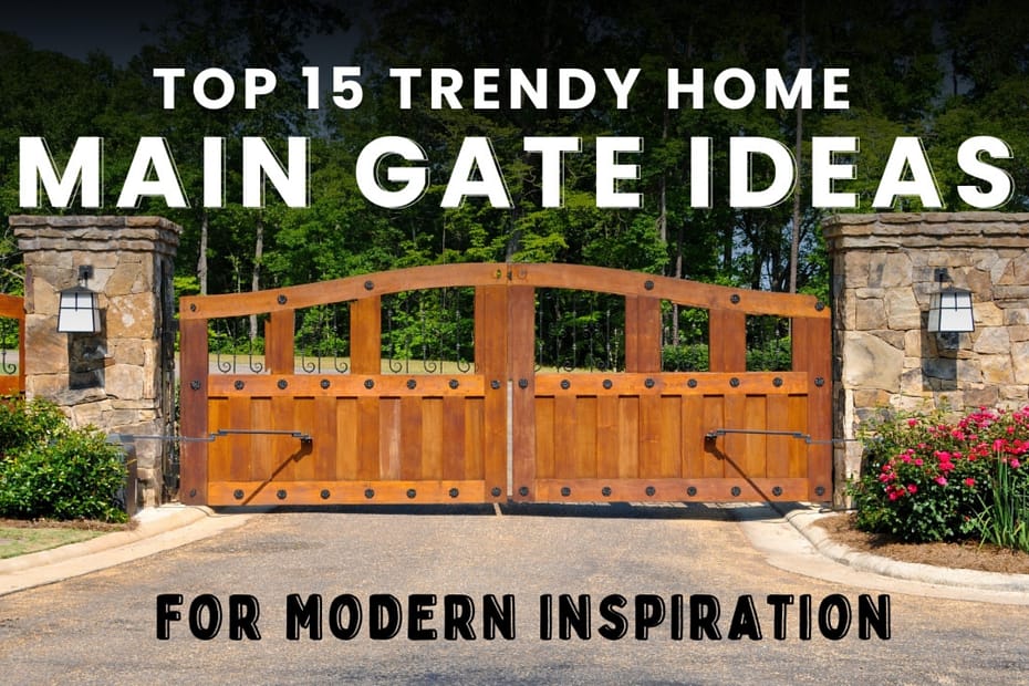 Home Main Gate Ideas for Home